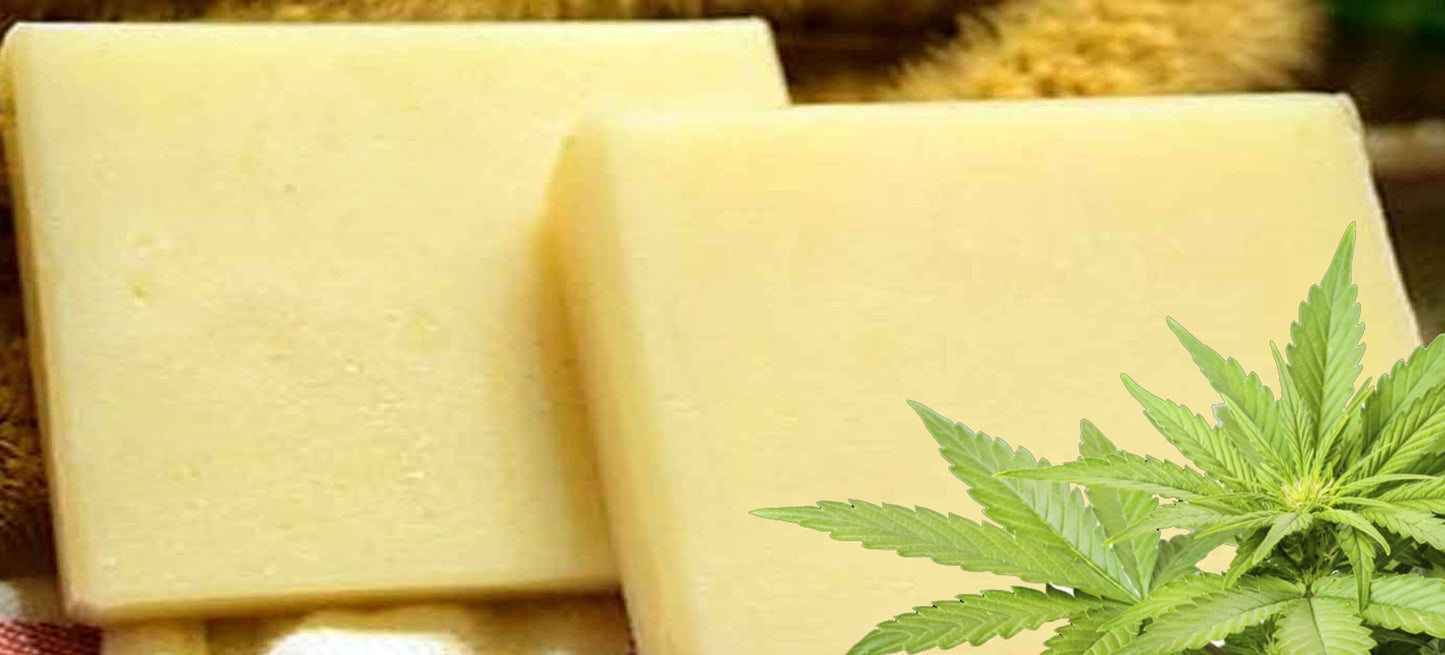 Hemp Soap Vegan Friendly Super Moisturizing Handcrafted Large 6.5 Ounce Bar Choose Scent