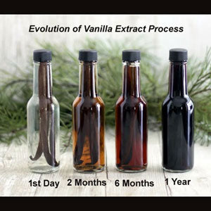 Madagascar Vanilla Extract 100% Pure Made With Organic Madagascar Vanilla Beans & Extraction Base of Organic Speciality Rum Highest Quality For Extraordinary Culinary Needs 5 oz Bottle