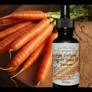 Carrot Seed Serum For Moisturizing Helps to Evens Skin Tones Helps to Relieve Skin Irritations 1 oz Bottle