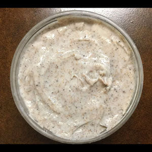 Goat Milk Manuka Honey & Walnut Exfoliating Face Scrub Organic Natural Gentle Moisturizing Softening Soothing Cleanser 4 ounce Jars