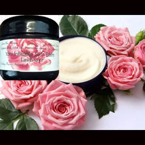 Yoni Intimate Skin Balm All Natural and Organic for Feminine Area Down Under Choose Unscented or Scented 2 oz Jar